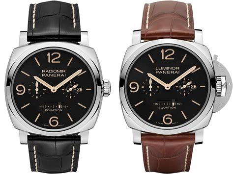 Two new equation of time watches by Panerai